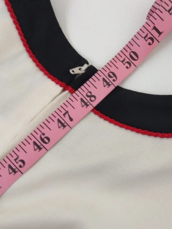 Jeffrey Dara Linda Hutley Vtg 70s/80s Two-Tone Maxi Dress Coin Belt 13/14 - Picture 15 of 15